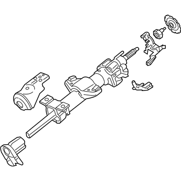 GMC Sierra Steering Column - 84511957