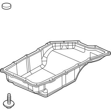 Chevrolet Silverado Transmission Pan - 24286058