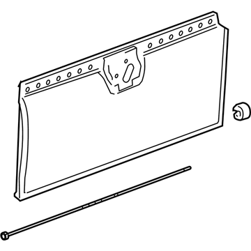 GM 20940096 Gate Assembly, End