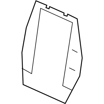 GM 19317576 Panel Asm,Front Seat Back Finish