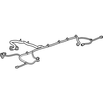 GM 23406458 Harness Assembly, Rear Object Alarm Sensor Wiring