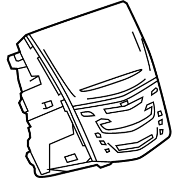 GM 84335847 Control Assembly, Amplitude Modulation/Frequency Modulation Stereo Radio