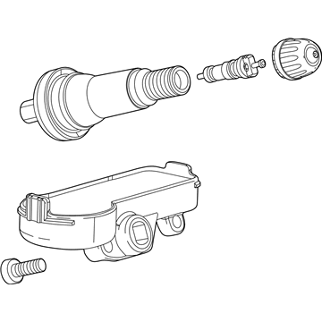 Chevrolet Suburban TPMS Sensor - 13540601