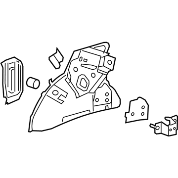 GM 84345943 Panel Assembly, Rear W/H Inr