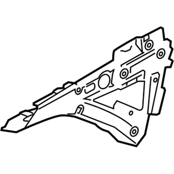 GM 20911608 Extension Assembly, Body Hinge Pillar Inner Panel