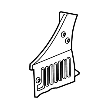 GM 84052636 Reinforcement, Rkr Jacking Rr