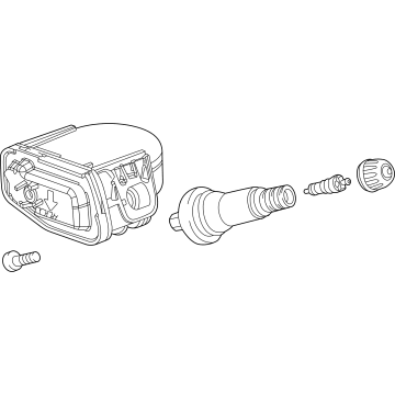 Chevrolet Blazer EV TPMS Sensor - 13556202