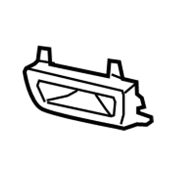 GM 20982425 Shield,Rear Bumper Fascia Heat