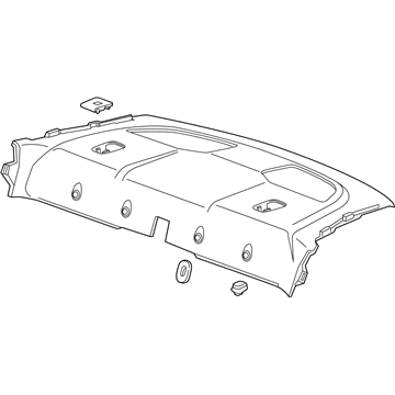 GM 84535358 Trim Assembly, R/Wdo Pnl *Black