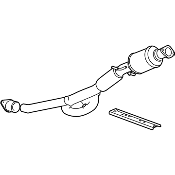 2017 Cadillac XTS Exhaust Pipe - 84407225