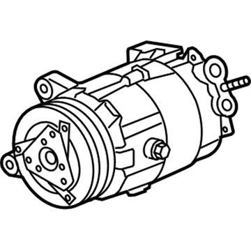 GM 19354842 Air Conditioner Compressor Kit