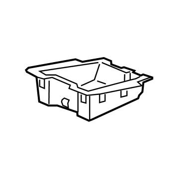 GM 84920202 COMPARTMENT-F/SEAT STOW