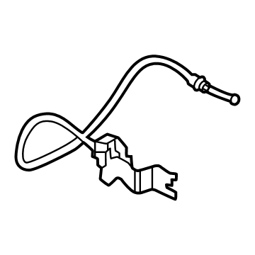 Chevrolet Suburban Hood Cable - 84883112