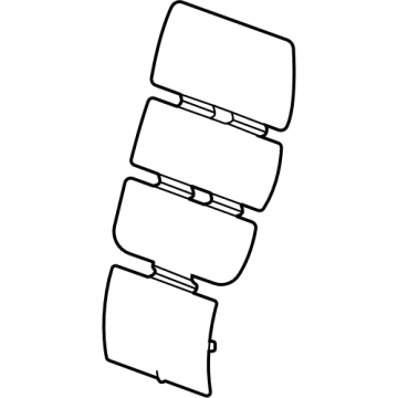 GM 84839597 Heater Assembly, F/Seat Bk