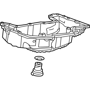 2021 Chevrolet Trailblazer Oil Pan - 12718806