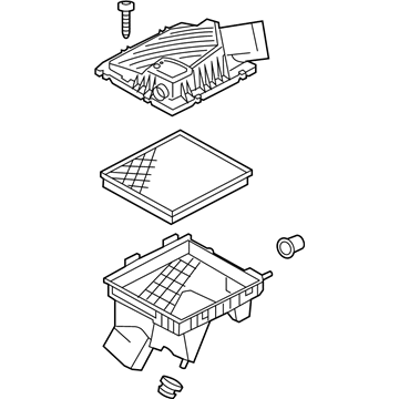 Cadillac XTS Air Filter Box - 22897044