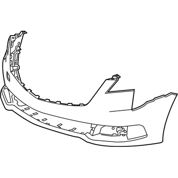 GM 84377972 Front Bumper Cover *Service Primer