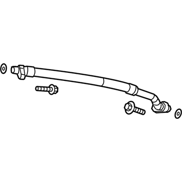 GM 23299435 Engine Oil Tank Outlet Hose Assembly