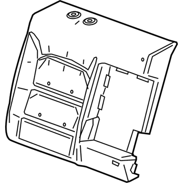 GM 42619233 Pad Assembly, R/Seat Bk