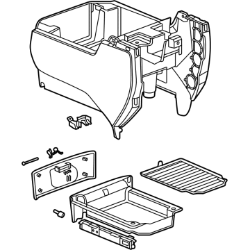 GMC Yukon Center Console Base - 85515637