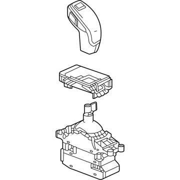 GM 84791124 Control Assembly, A/Trns Elek *Black