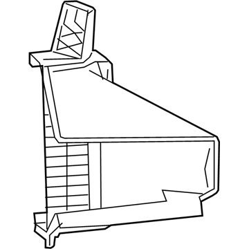 GM 23394096 Bracket, Auxiliary Radiator