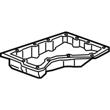 2018 Cadillac CT6 Oil Pan - 12666875