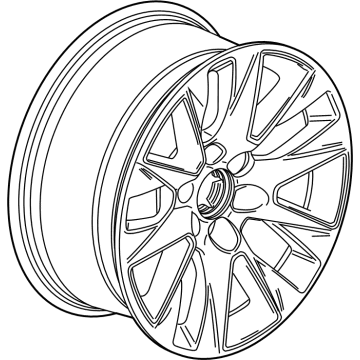 GM 84486663 Wheel, Front & Rr