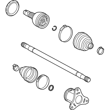 2021 Chevrolet Trax Axle Shaft - 94560855