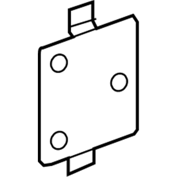 GM 25780204 Bracket, Digital Radio Receiver