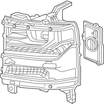 GM 85617484 HEADLAMP ASM,FRT