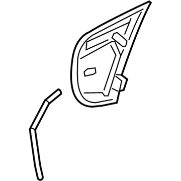 GM 42549749 Handle Assembly, Rear Side Door Outside