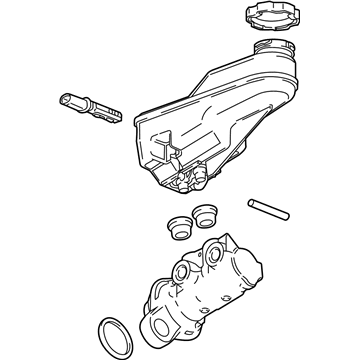 2020 Chevrolet Malibu Brake Master Cylinder - 84927729