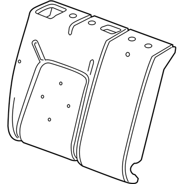 GM 39119139 Pad Assembly, R/Seat Bk