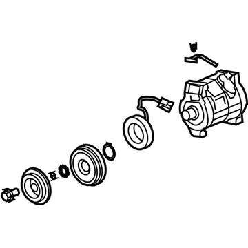 GM 20844676 Air Conditioner Compressor Kit