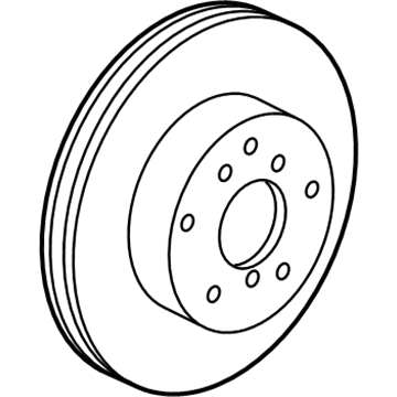 Pontiac Vibe Brake Disc - 19205637