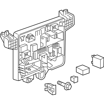 2019 Buick Cascada Fuse Box - 13379016