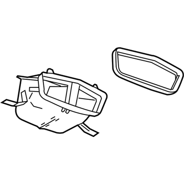 GM 25824427 Shield, Exhaust Heat