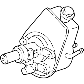 1998 GMC Safari Power Steering Pump - 19420685