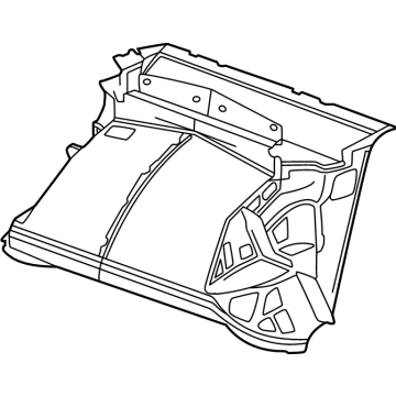 GM 84951669 Baffle, Rad Air Frt Lwr