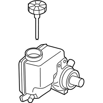 Buick Lucerne Power Steering Pump - 19433019