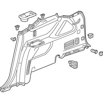 GM 84677065 Panel Assembly, Qtr Lwr Rr Tr *Atmosphere R