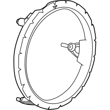 2021 GMC Savana Fan Shroud - 84145362