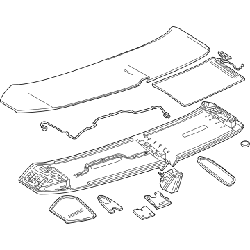 GM 85599695 SPOILER ASM-R/END *SERV PRIMER