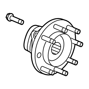 GM 13512700 Hub Assembly, Front Whl