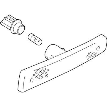 GM 30020790 Lamp & Rear Asm,Front Side,RH (On Esn)