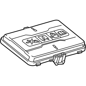 GM 84144336 Cover, Front Compartment Fuse Block