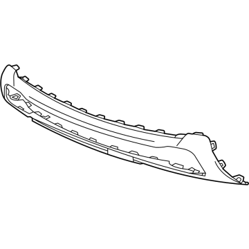 GM 42751030 Plate, Front Bpr Fascia Skid