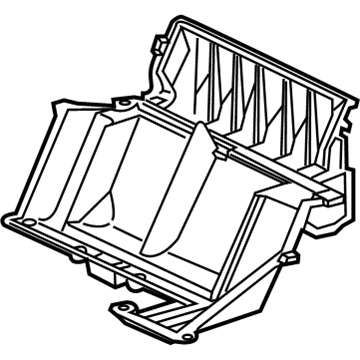 GM 89018852 Case,Heater Lower