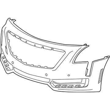 GM 84227100 Front Bumper Cover *Serv Primer